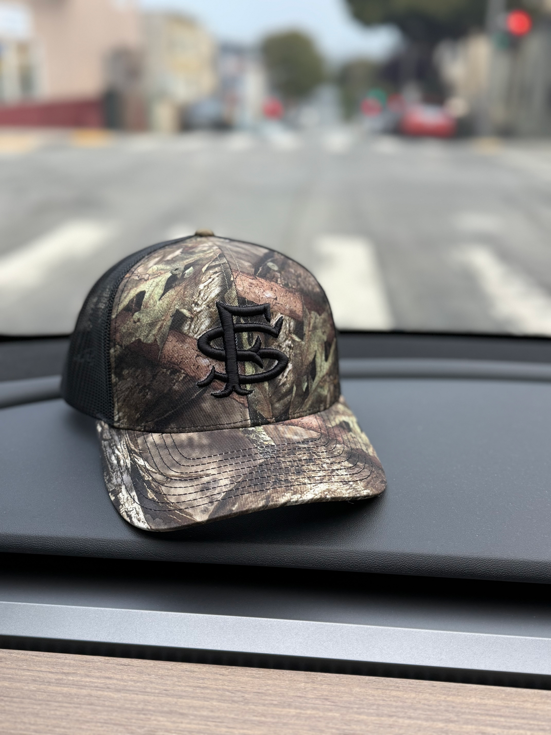 SF Seals Mossy Oak Trucker Hat