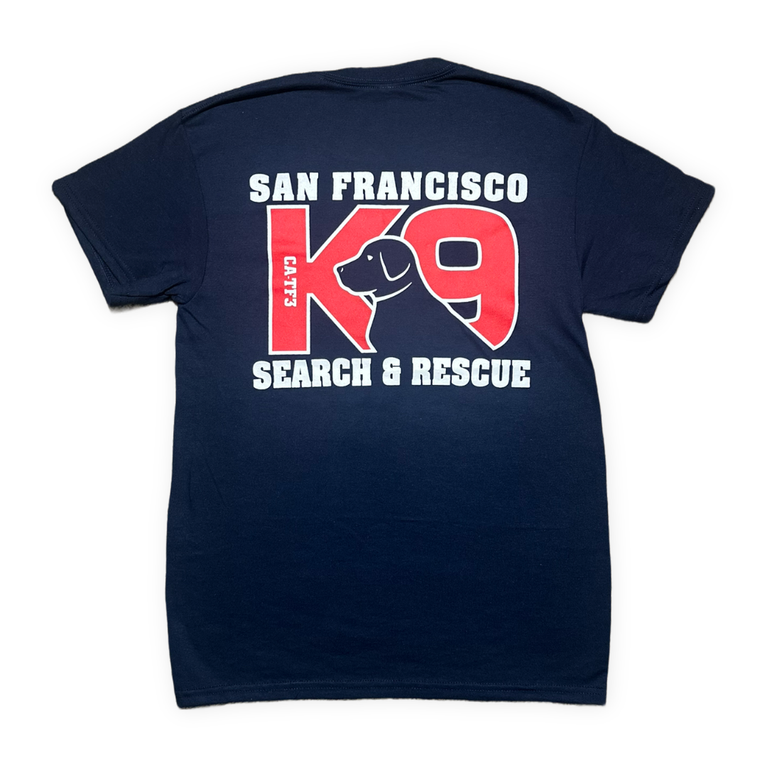 SFFD K9 Search & Rescue T-Shirts
