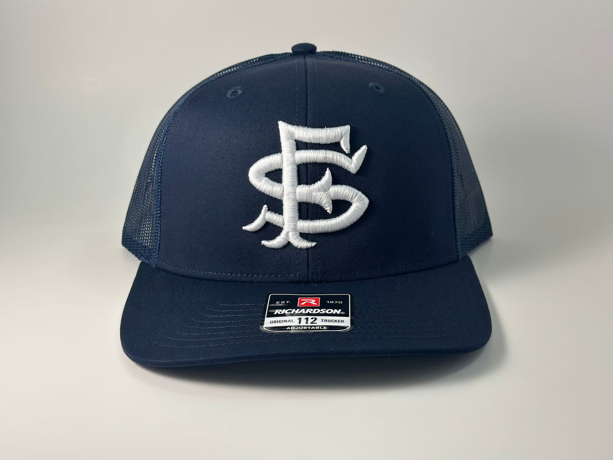 SF Seals Navy Trucker Hat
