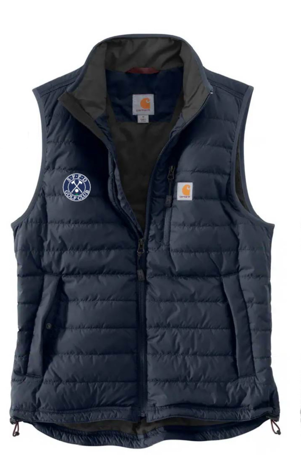 SFFD Golf Club Embroidered Navy Carhartt Vest