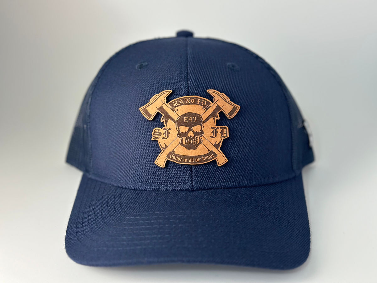 SFFD E43 Branded Bills Navy Snapback
