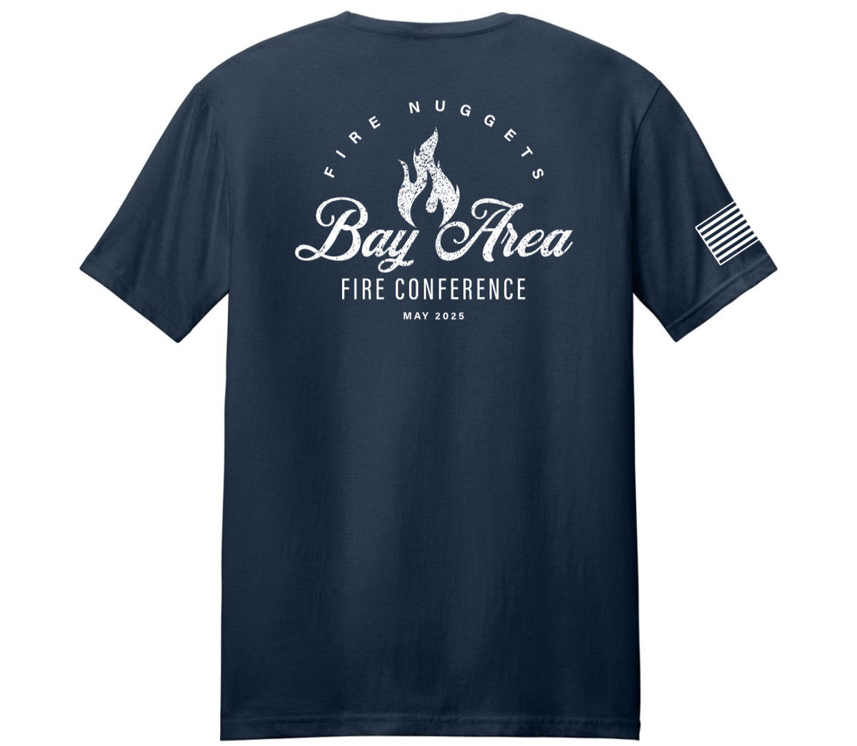 Bay Area Fire Conference Navy Shirt