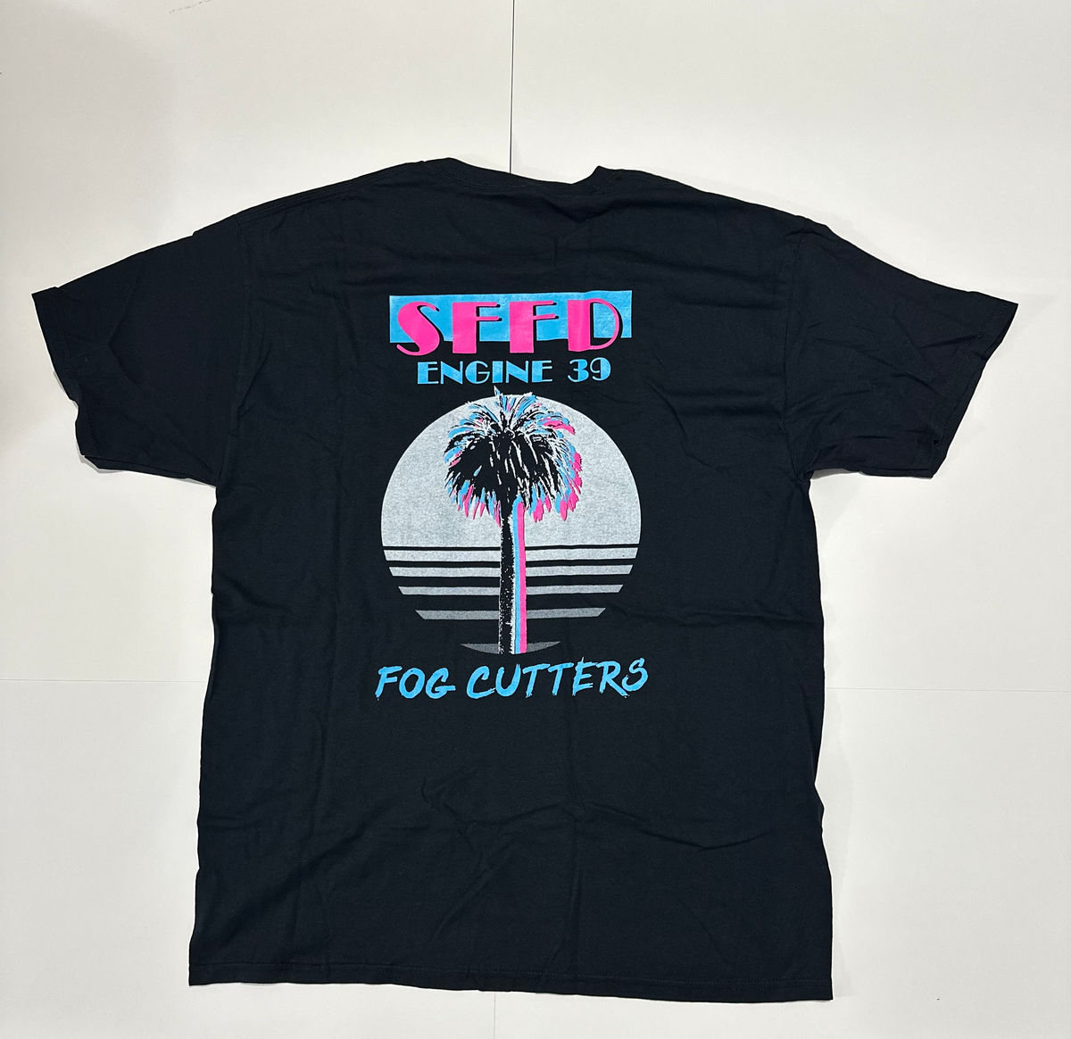 SFFD St. 39 "Fog Cutter" Black T-Shirt