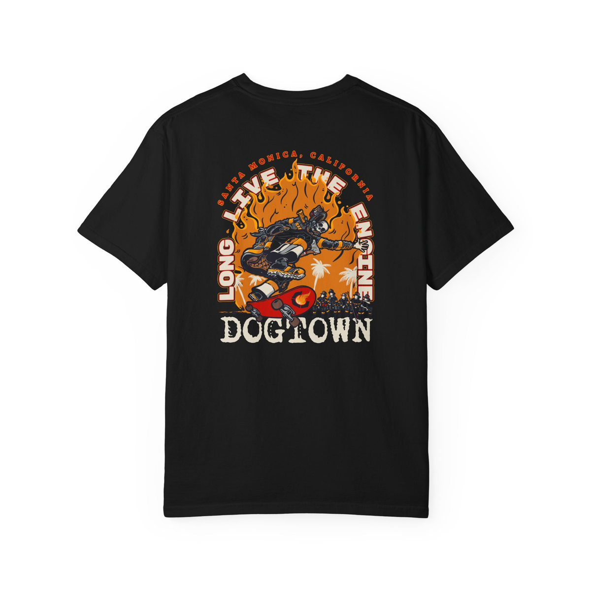 Fire Nuggets Long Live the Engine Black T-Shirt