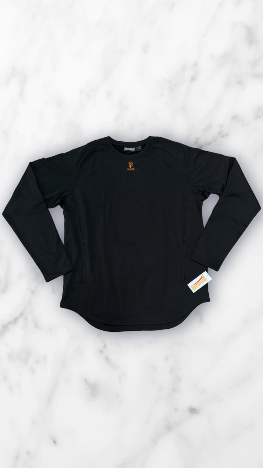 SF Police Black Thermal Pullover