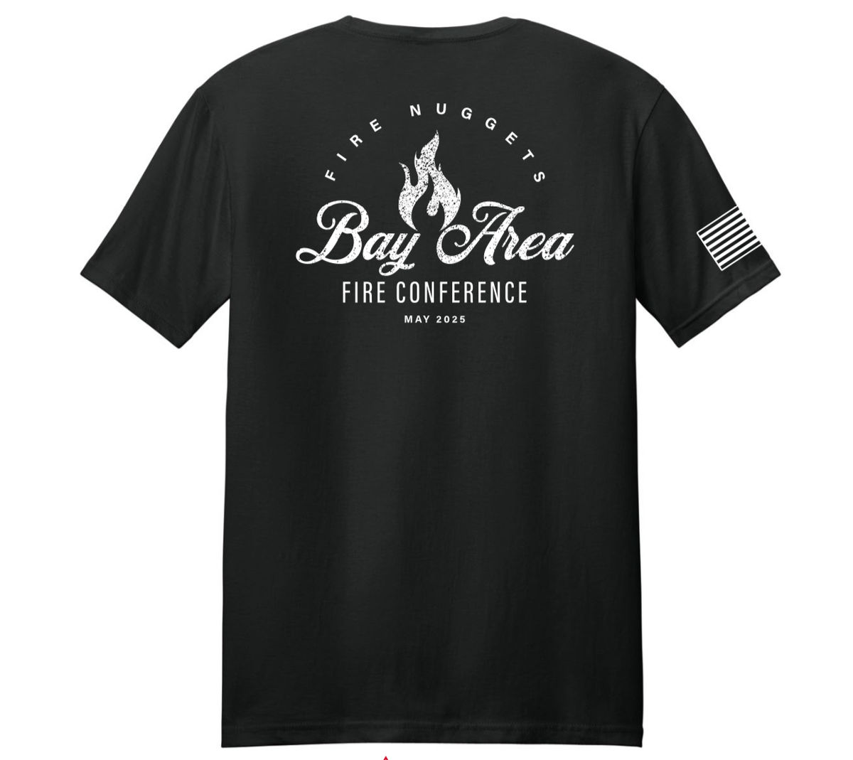 Bay Area Fire Conference Black T-Shirt
