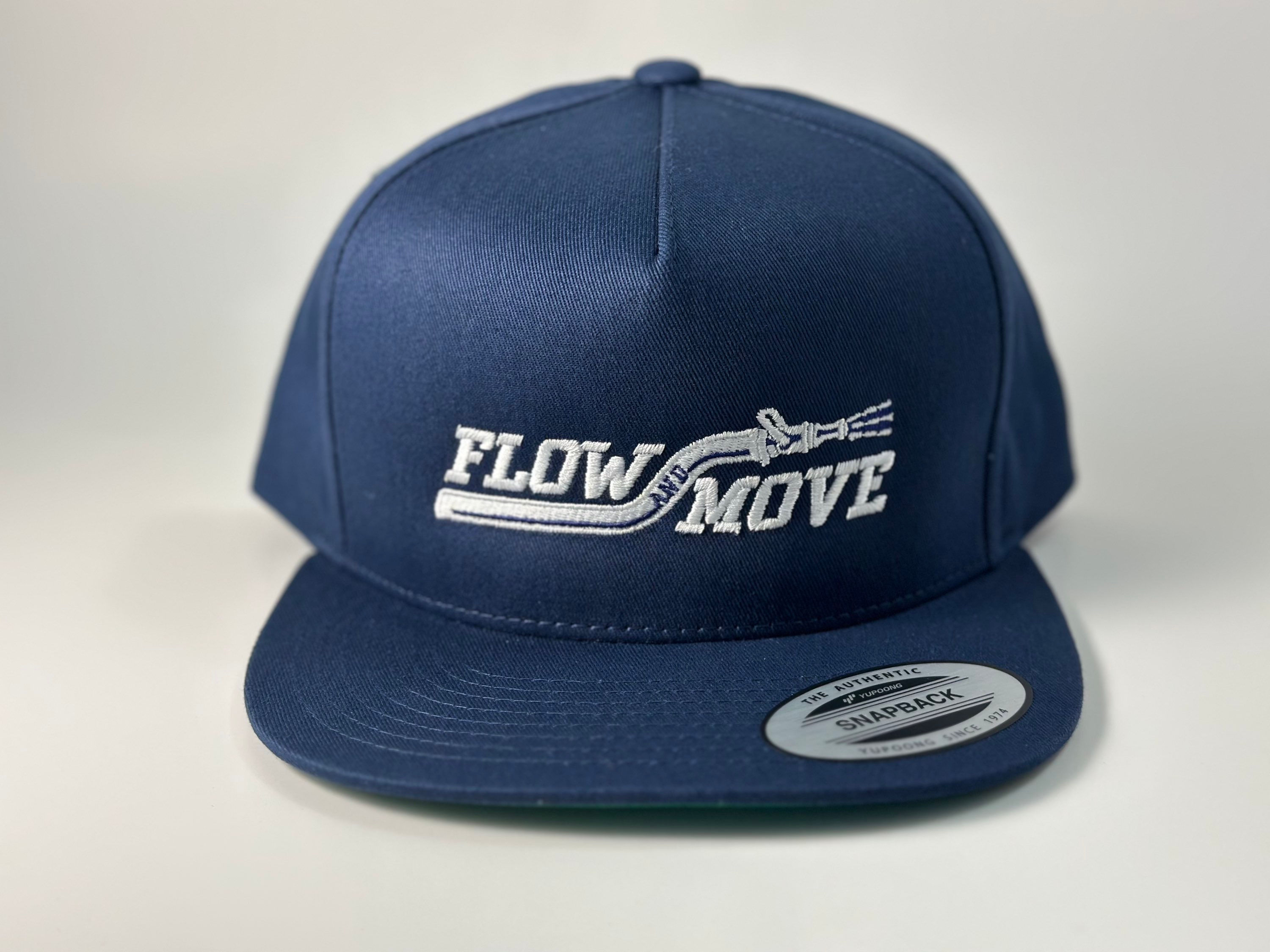 Flow and Move Navy Snapback