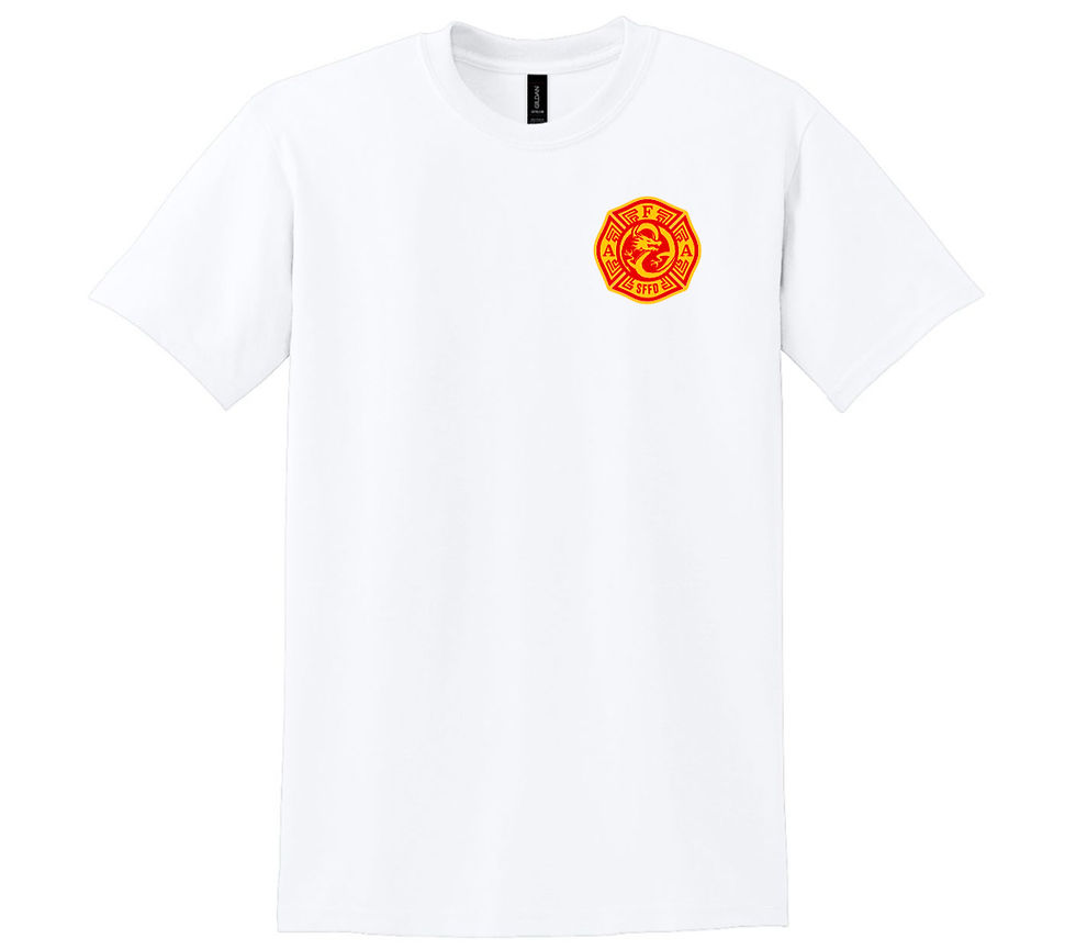 Thumbnail: Asian Firefighters Association Year of the Snake White T-Shirt