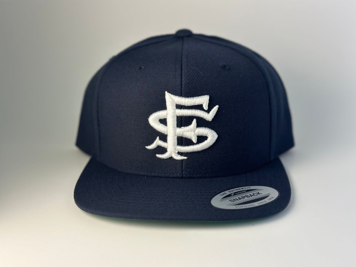 SF Seals Navy Snapback Hat