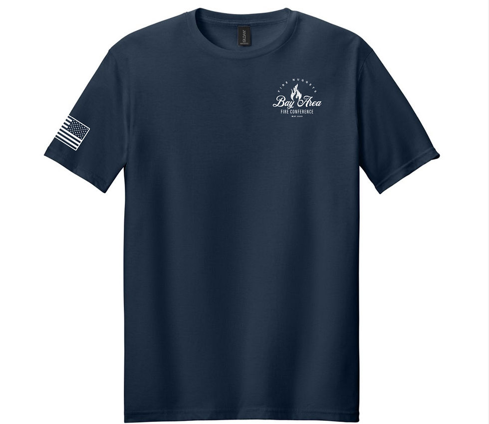 Thumbnail: Bay Area Fire Conference Navy Shirt