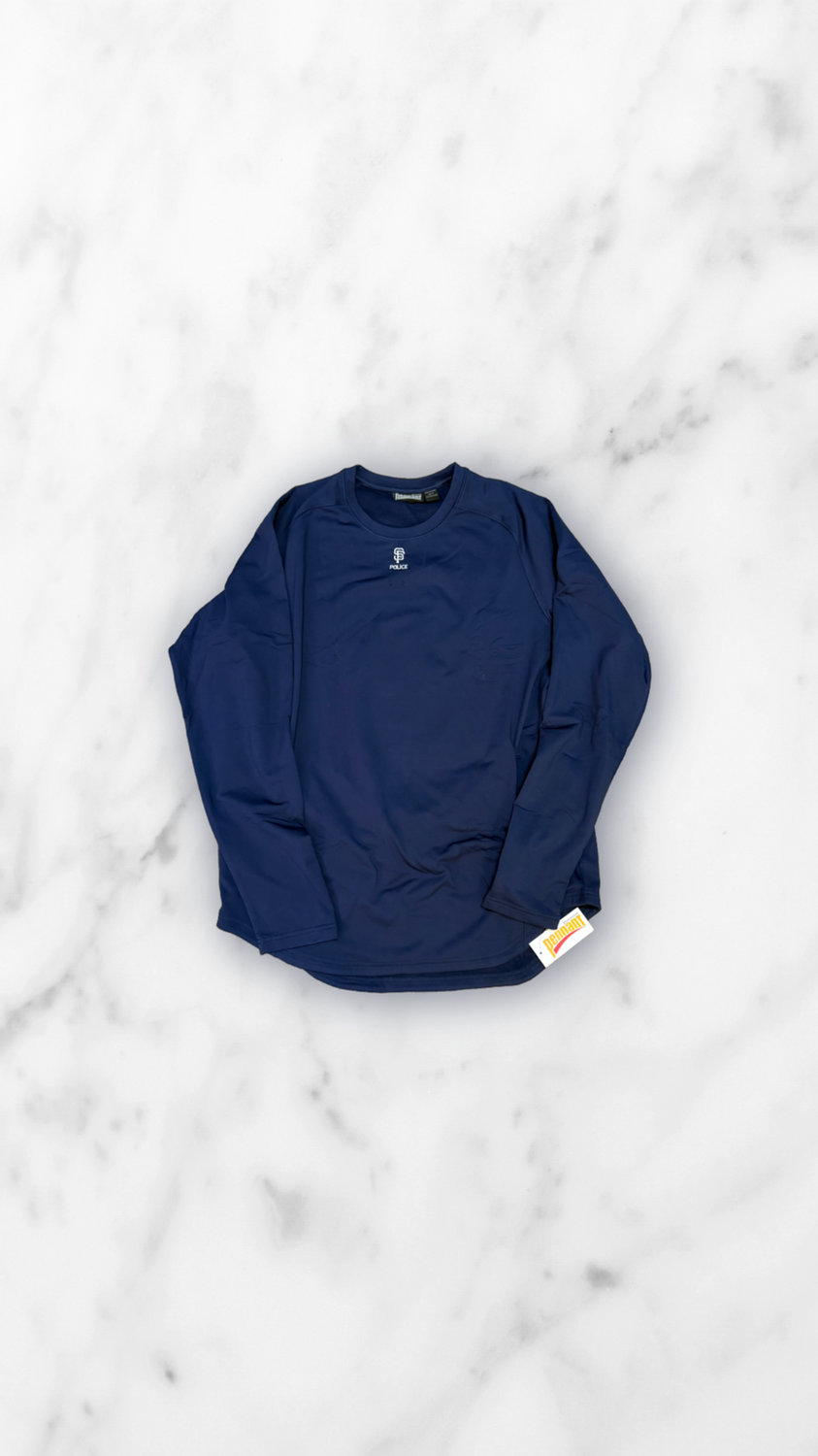 SF Police Navy Warm-up Pullover