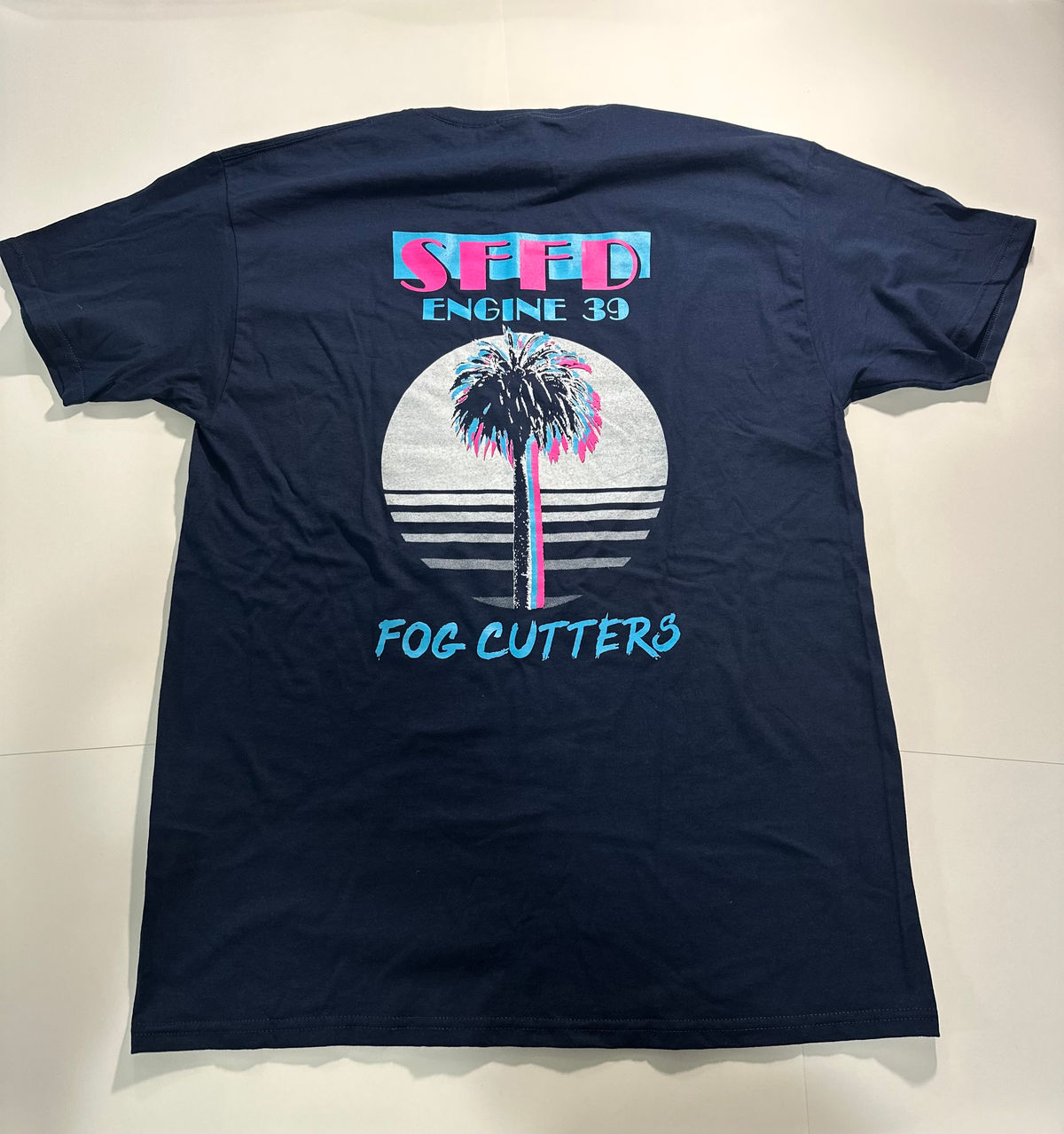 SFFD St. 39 "Fog Cutters" Navy T-shirts