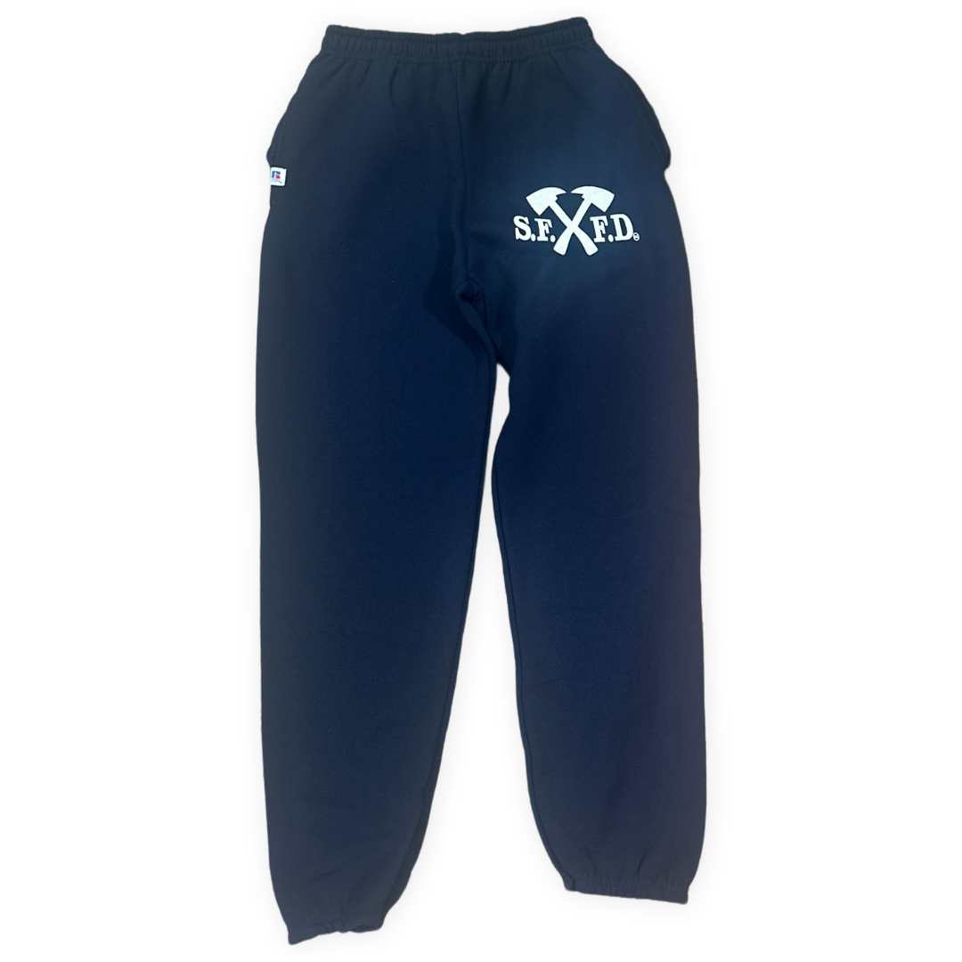 SFFD Cross Axe Navy Sweat Pants