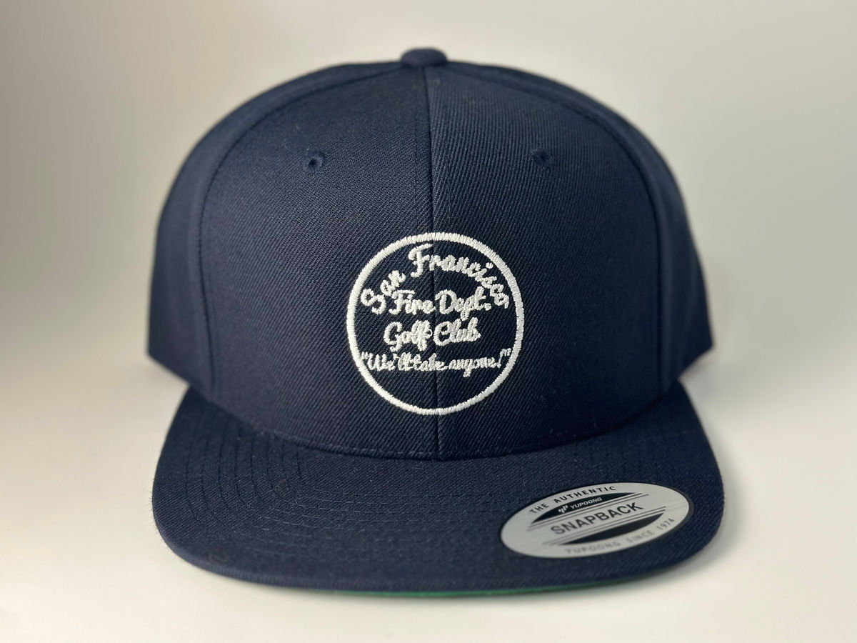 SFFD Golf Club Navy Snapback