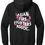 Thumbnail: Asian Firefighters Association Cherry Blossom Black Hooded Sweatshirt
