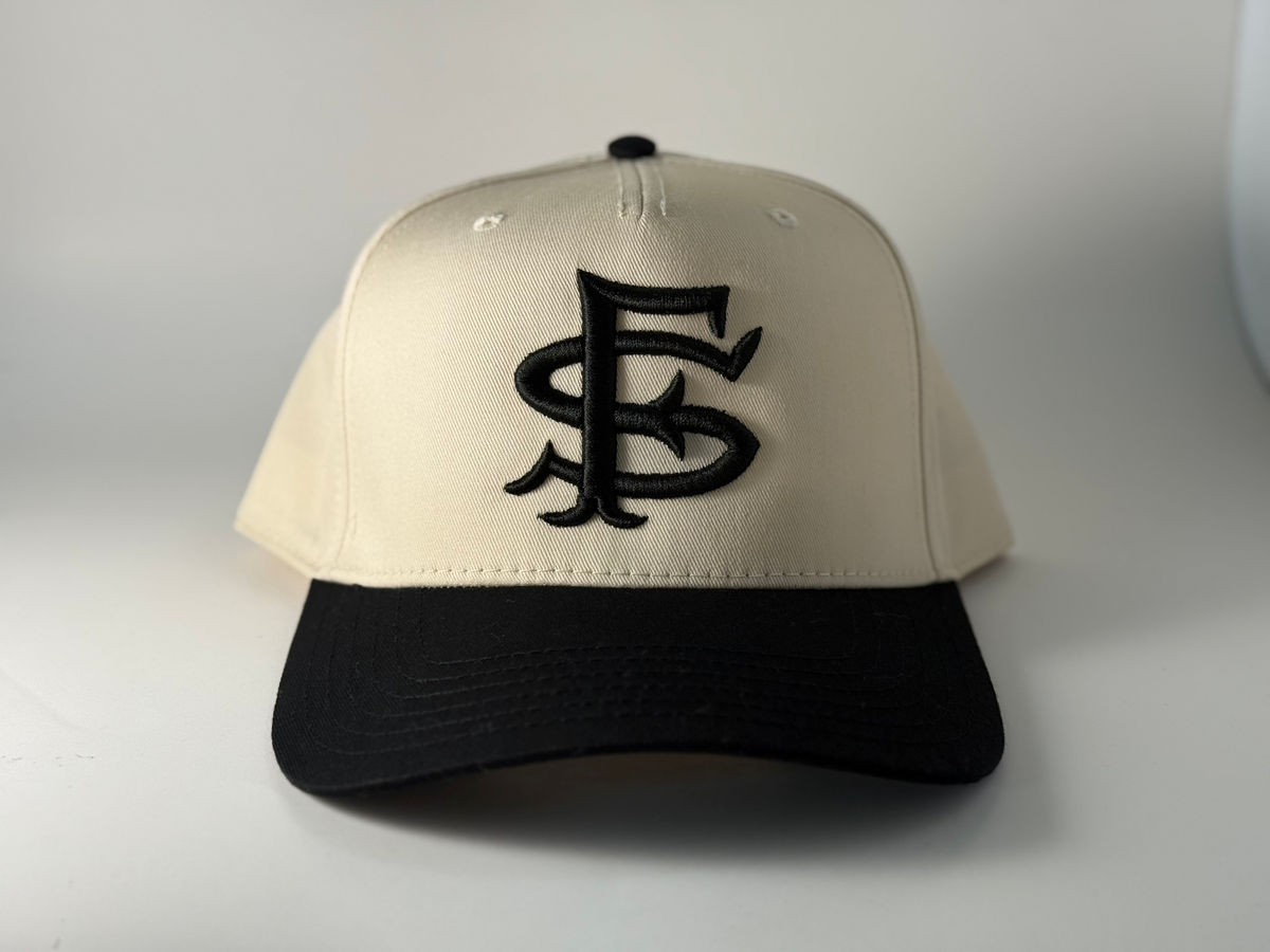 SF Seals Off White/Black Snapback Hat