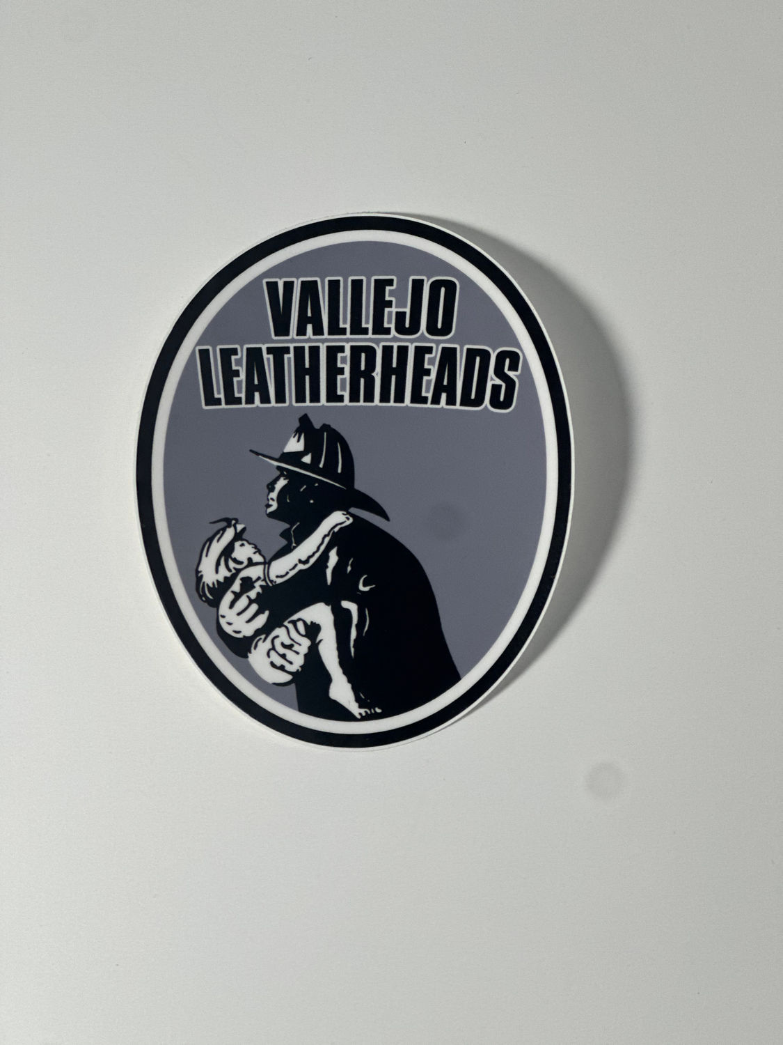Vallejo Leatherheads Tot Finder Sticker