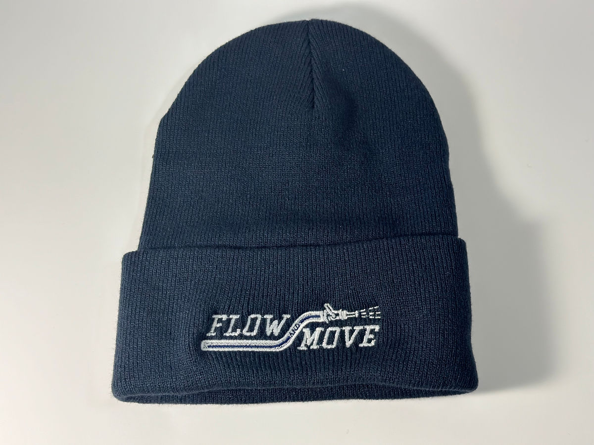 Flow and Move Navy Beanie
