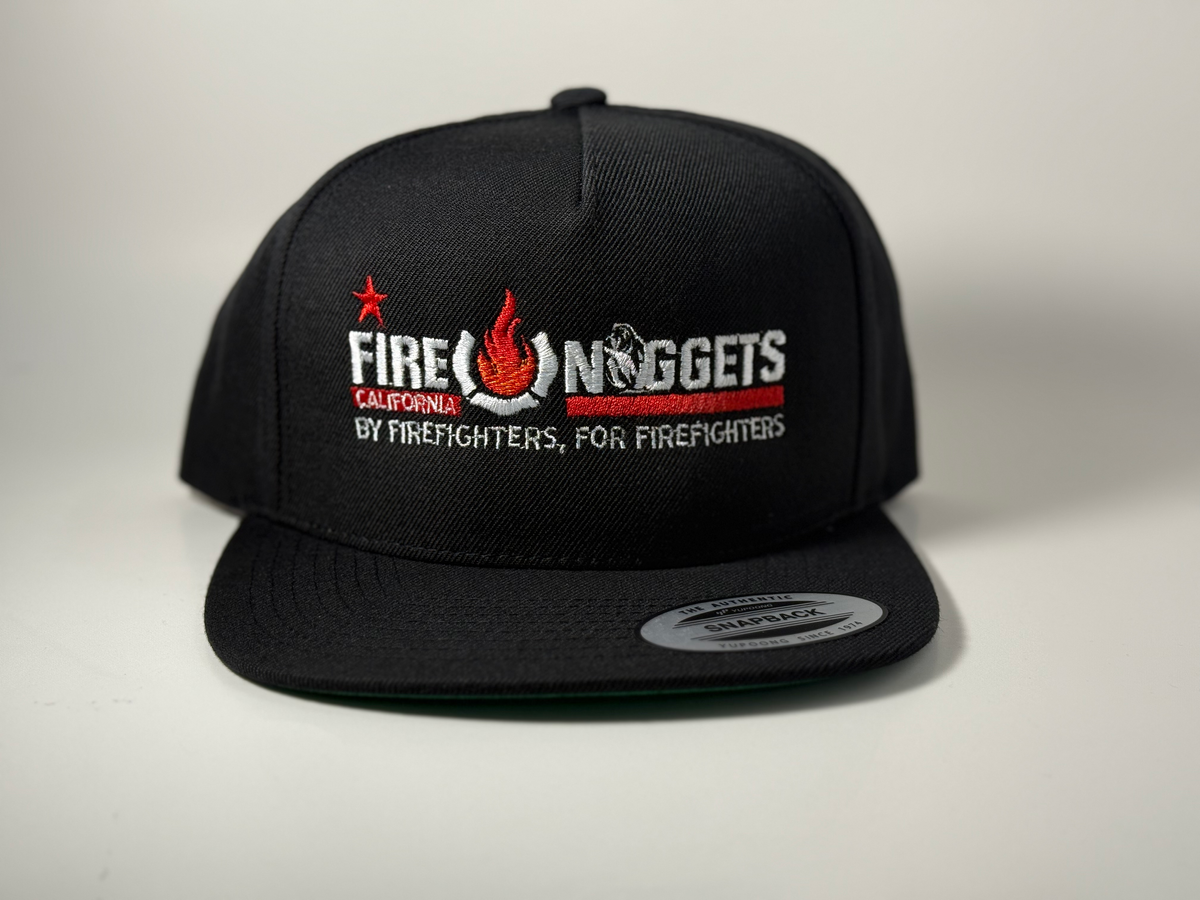 Fire Nuggets California Black Snapback Hat