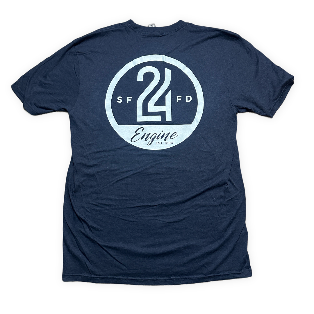 SFFD St. 24 Navy T-Shirt