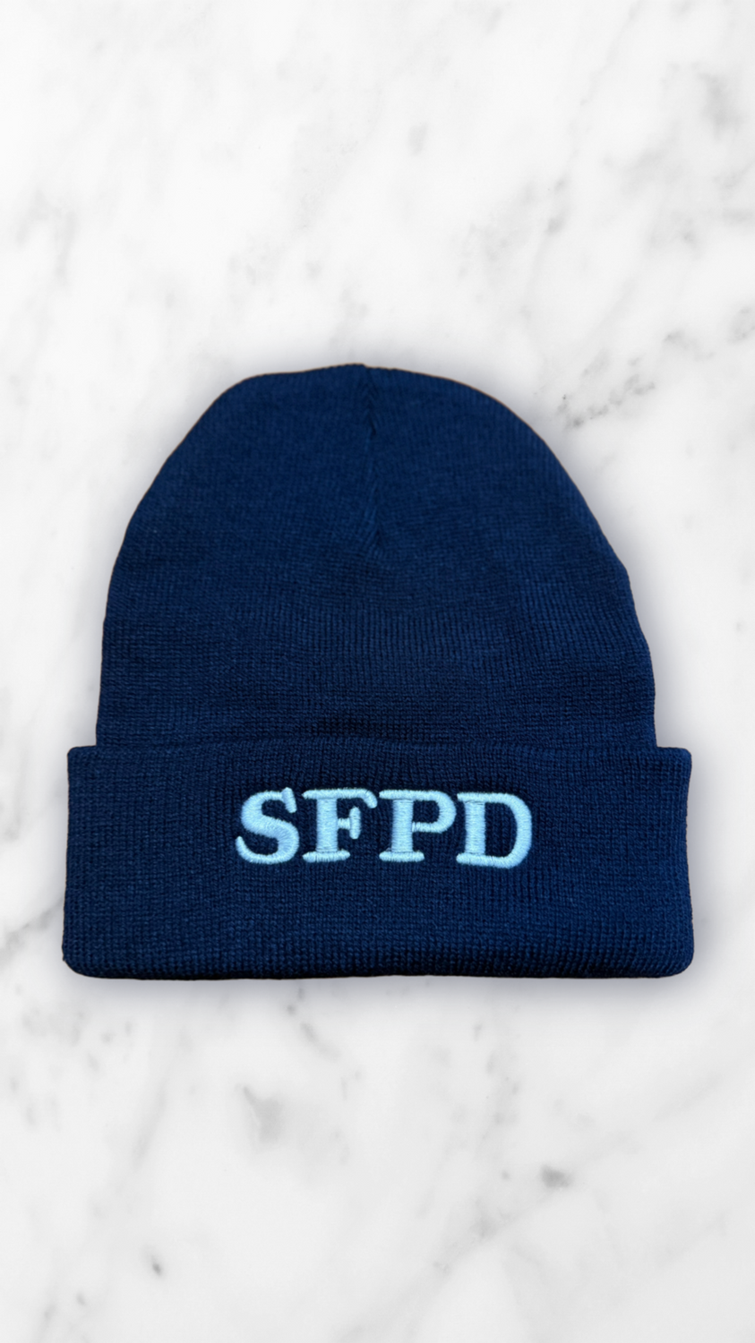 SFPD Navy Beanie 