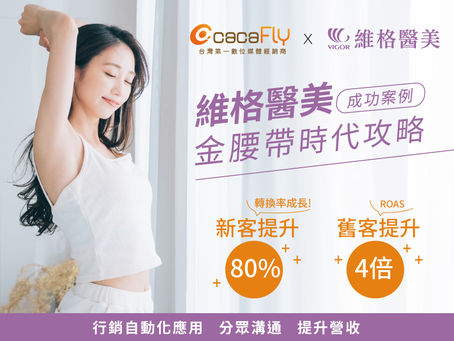 穩固金腰帶會員,讓維格醫美集團在疫情期間新客轉換率成長80%