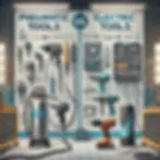 Pneumatic tools vs electric tools