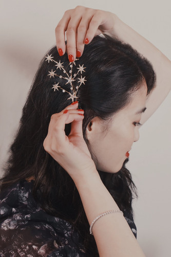 Celestial Starburst Hair Clip | Moondove
