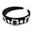 Thumbnail: Christie Crystal Black Velvet Headband