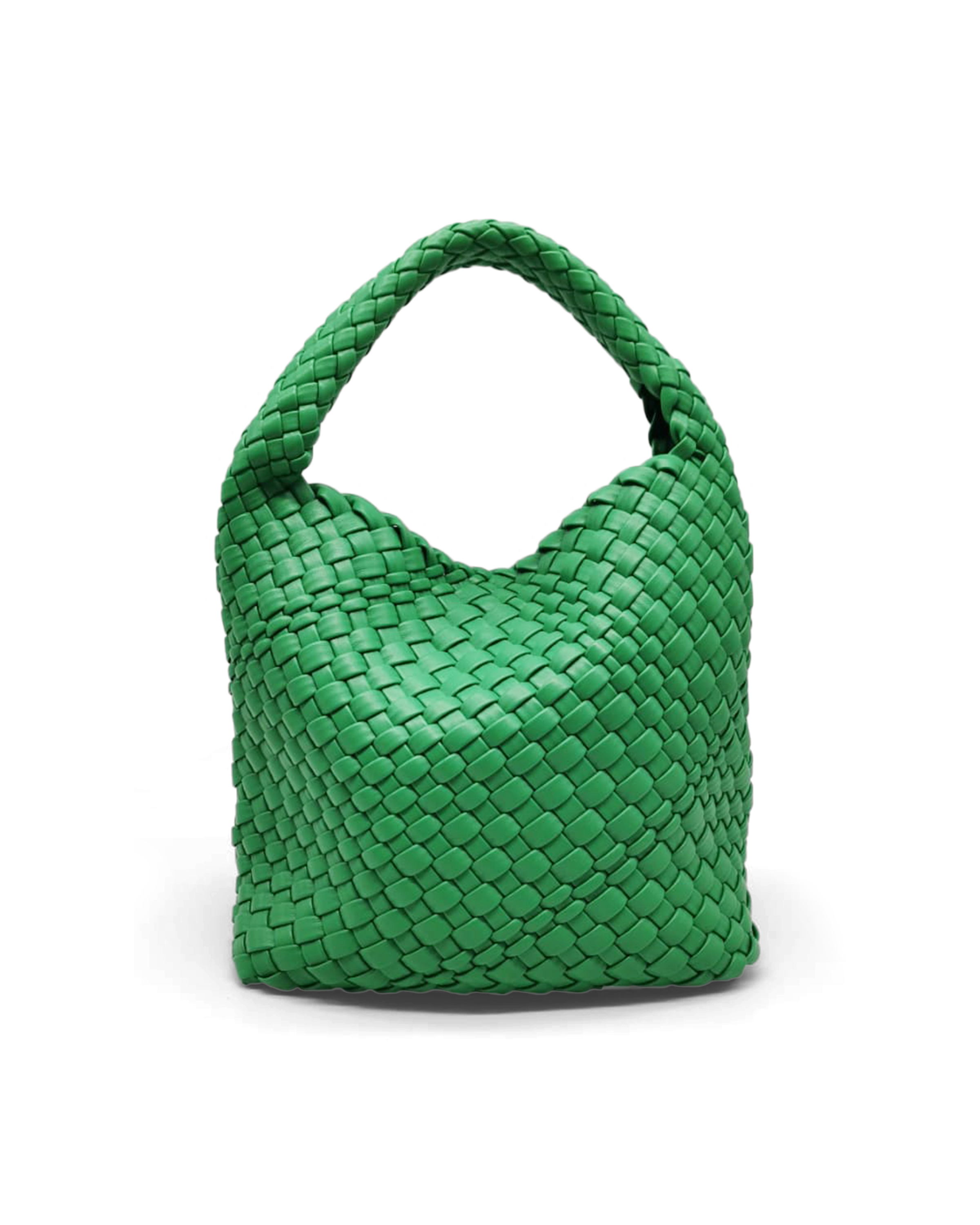 Green Woven Tote