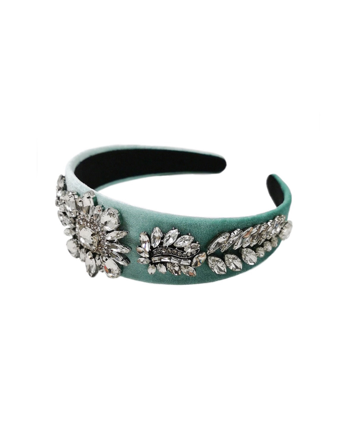 Turquoise Crystal Headband 