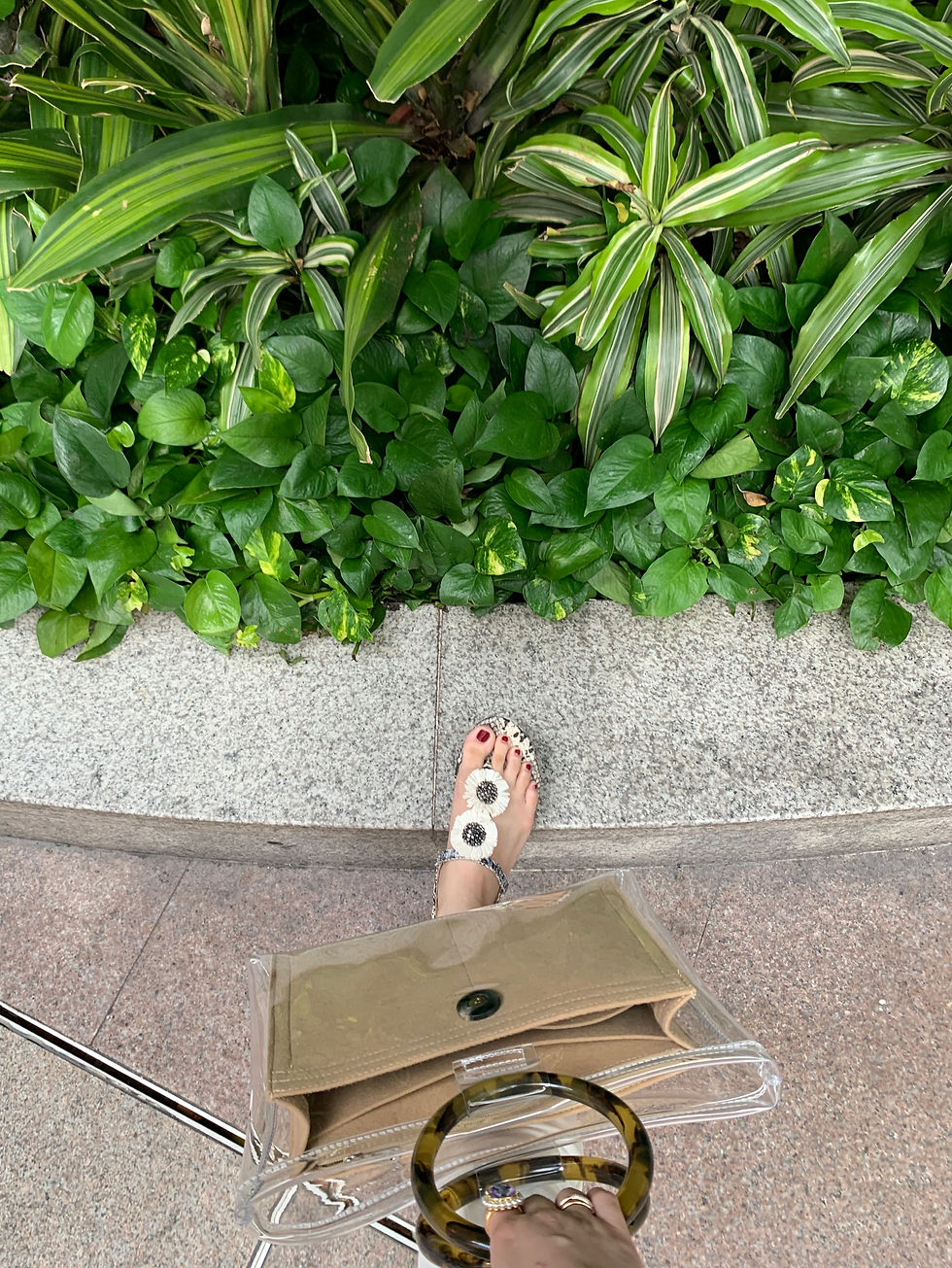 Thumbnail: Button PVC Tote - Gina