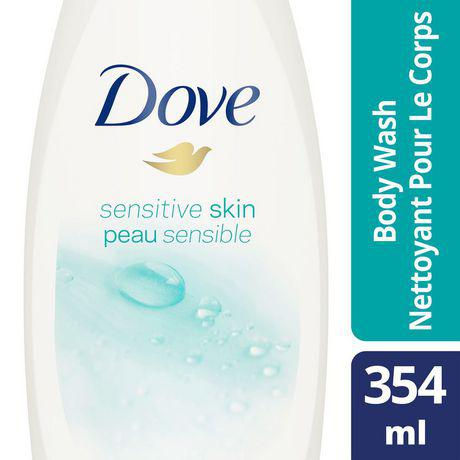 Dove Body Wash Hypoallergenic and Sulfate Free Body Wash Sensitive Skin 12 oz