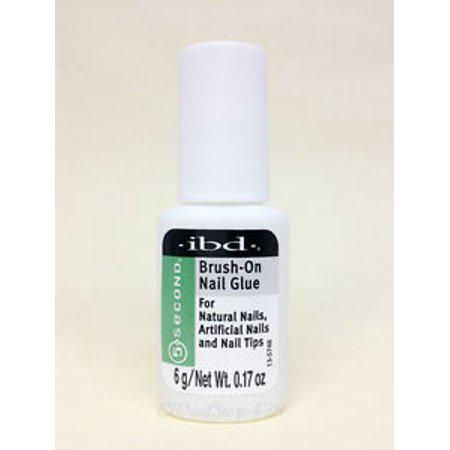 IBD 5 Second Brush-On Nail Glue 6g/0.21oz