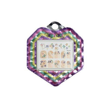 Awakiin 3D Nail Art Hey Lovely