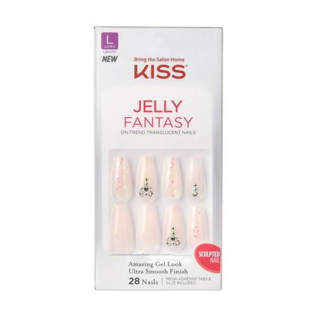 Kiss Jelly Fantasy Sculpted Gel Nails jelly Juice’