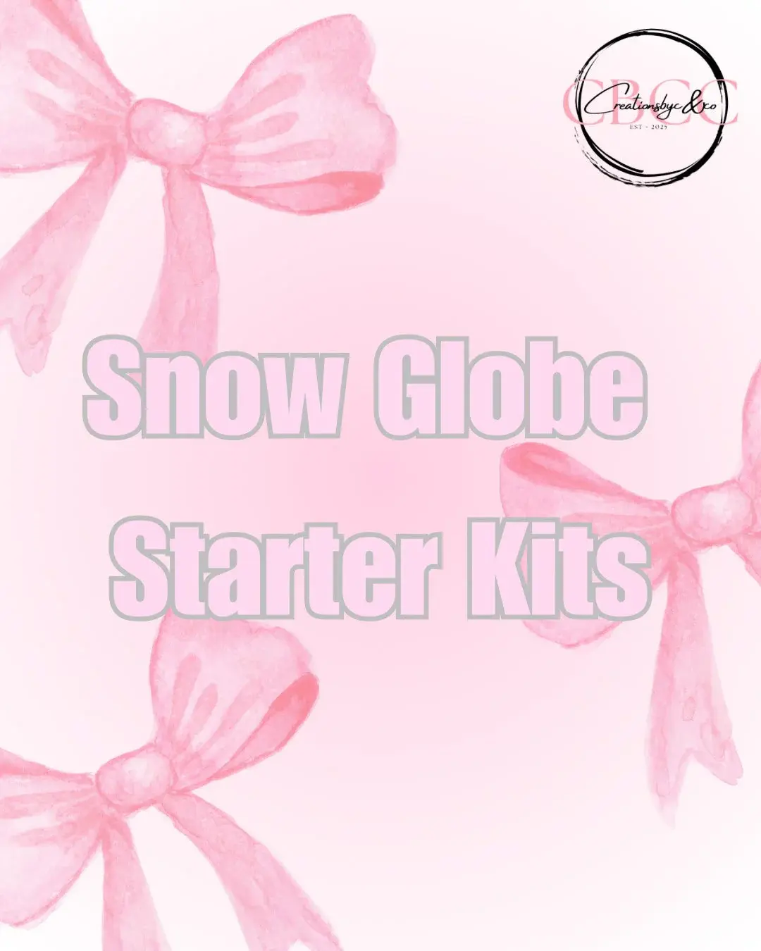 Snow Globe Starter kits