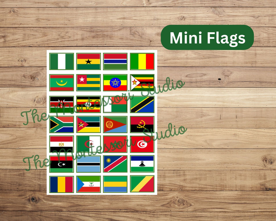 flags and countries of africa