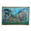 Thumbnail: Abstract landscape painting with a vibrant palette of blues and greens.