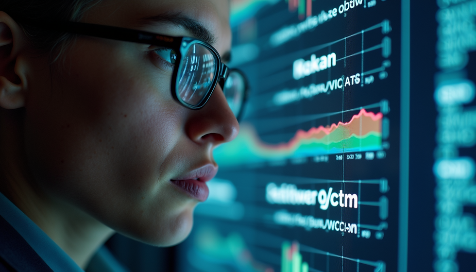 Woman with glasses looking into computer screensKeyword Research in Digital Marketing
