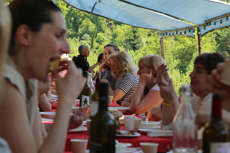Teatro delle Ariette, Pranzo