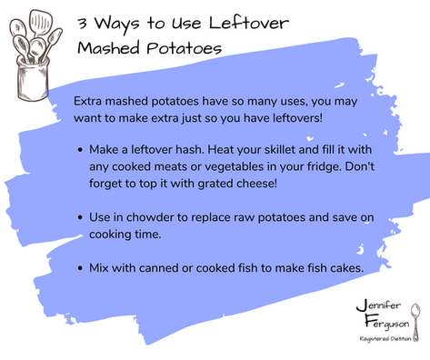 3 ways to use leftover mashed potatoes