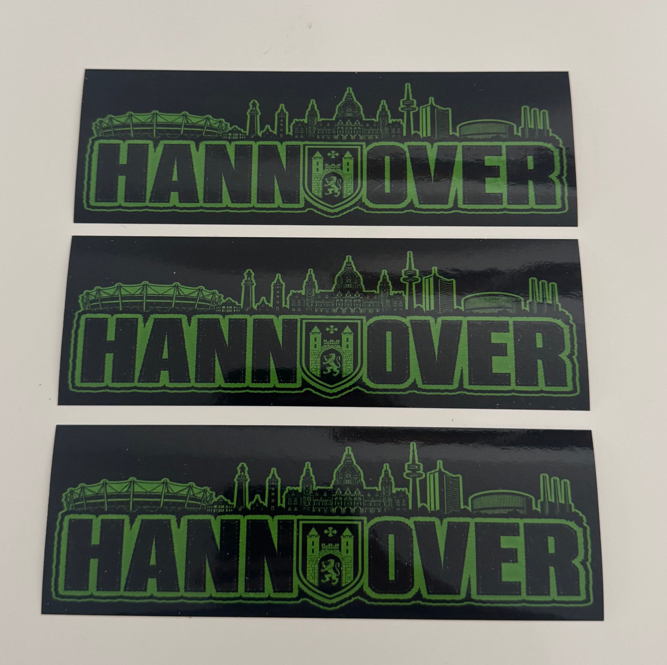Aufkleber Hannover Skyline Fußball Ultras