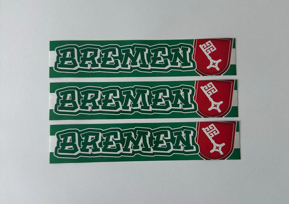 Aufkleber Bremen Stadtwappen Fußball Ultras
