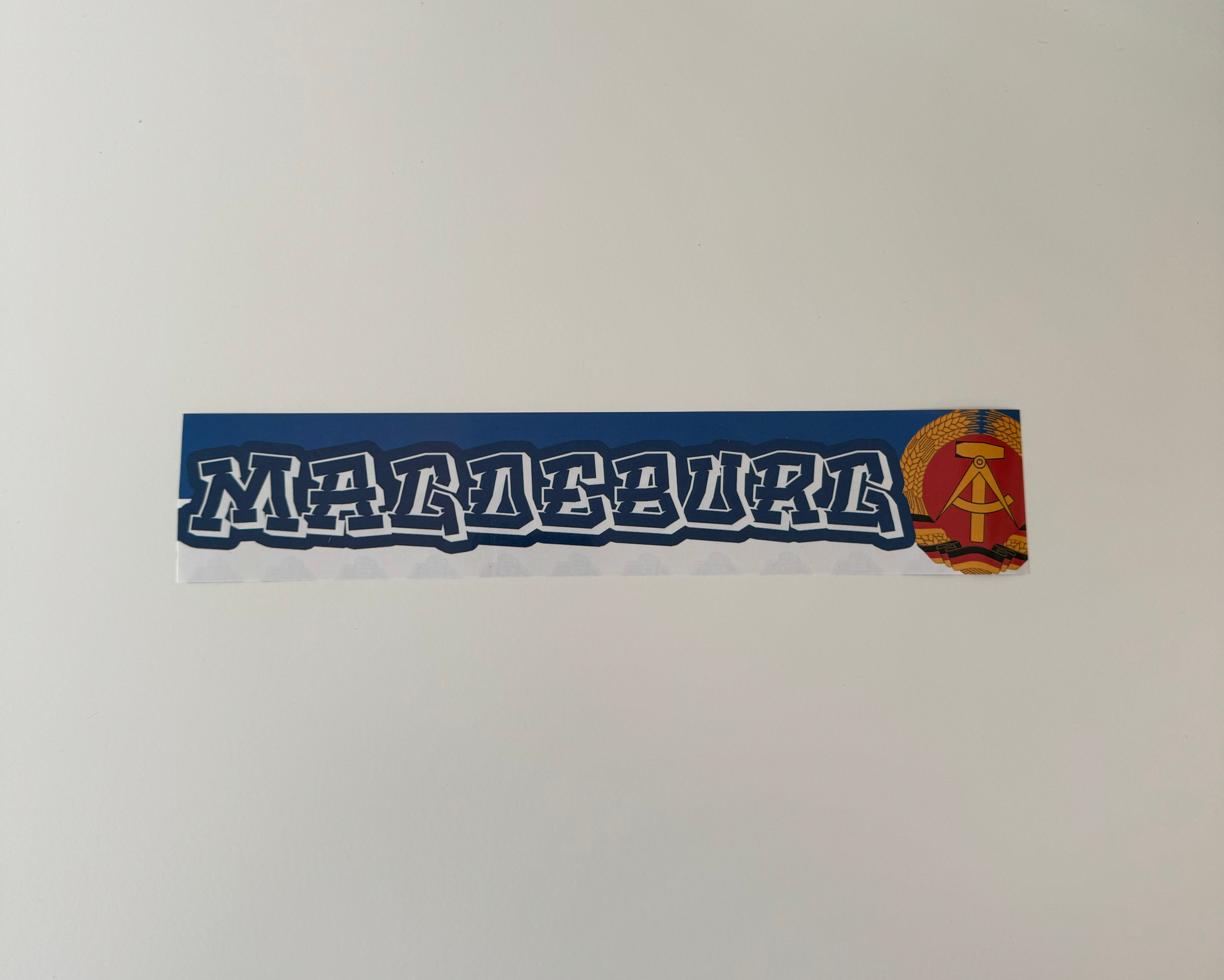 XXL Aufkleber Magdeburg 30 CM Fußball Ultras