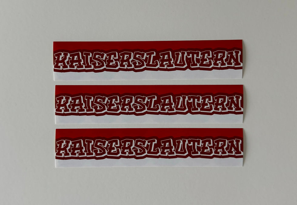 Aufkleber Kaiserslautern Graffiti Fußball Ultras