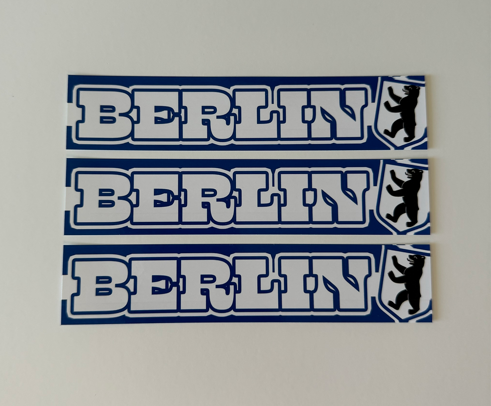Aufkleber Berlin Fußball Ultras