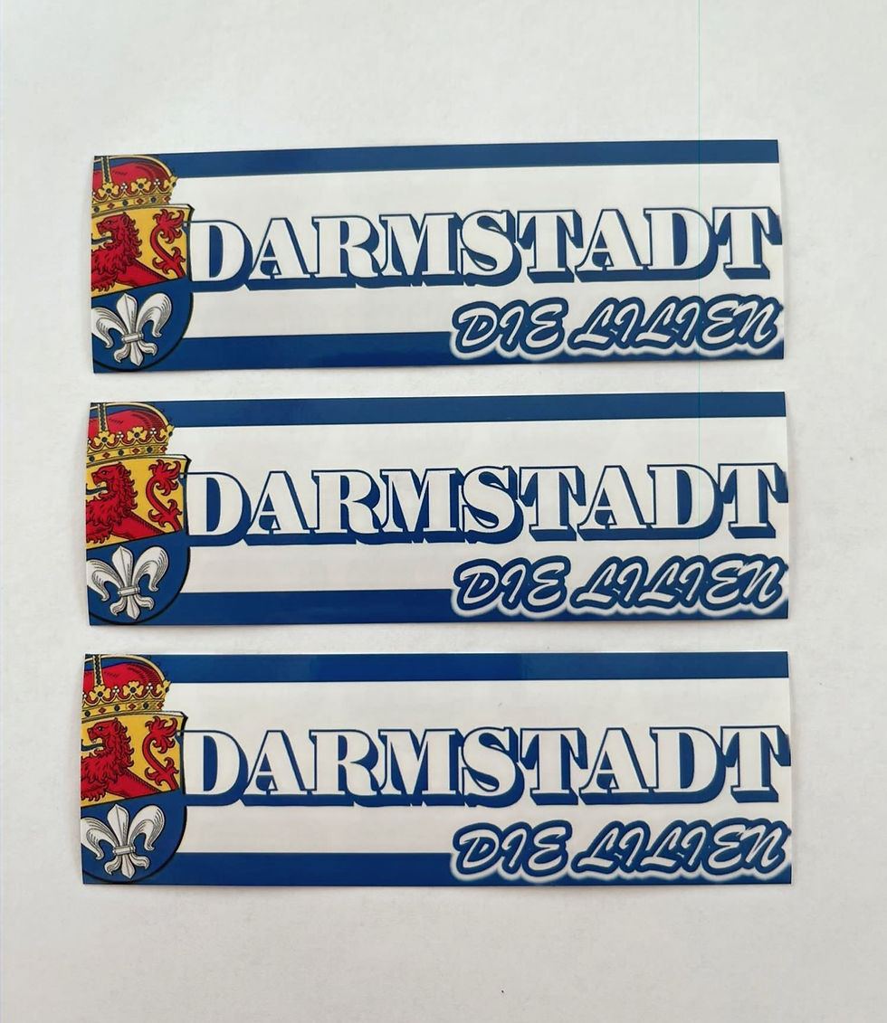 Aufkleber Darmstadt Lilien Fußball Ultras