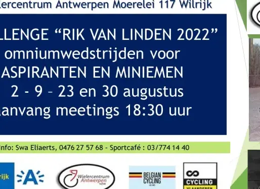 Uitslagen 1ste manche “Challenge Rik Van Linden” 2 augustus 2022