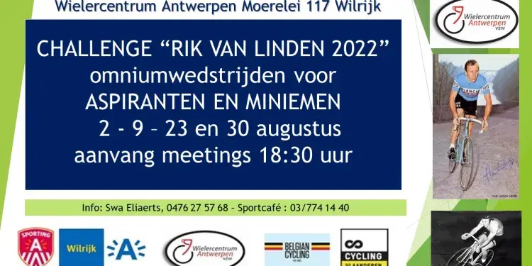 Uitslagen 1ste manche “Challenge Rik Van Linden” 2 augustus 2022